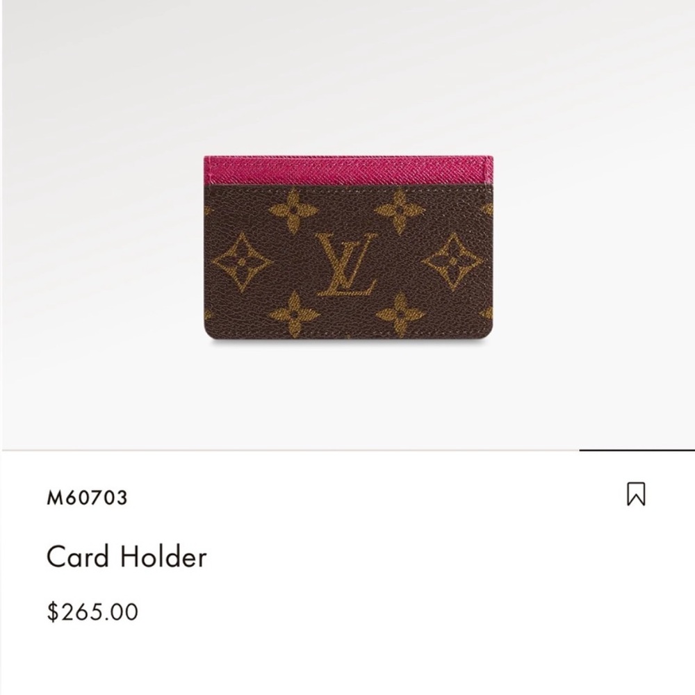 Louis Vuitton cardholder LIKE NEW